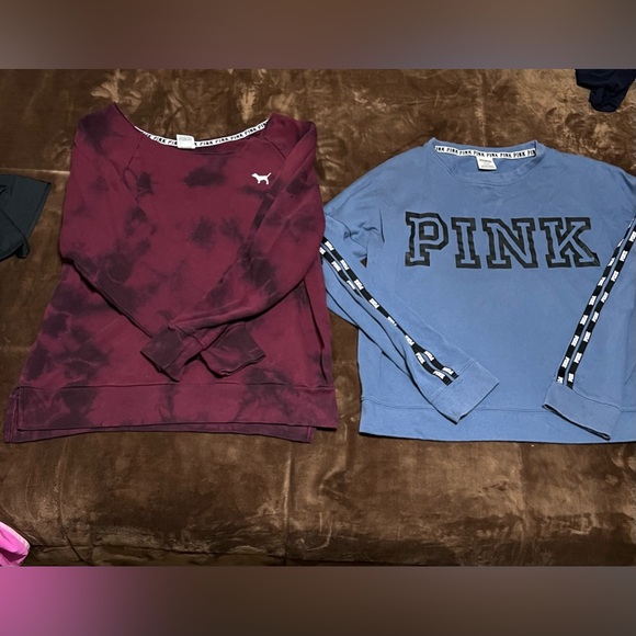 PINK Victoria's Secret Sweaters - Bundle deal. 2 woman’s size medium Pink sweatshirts